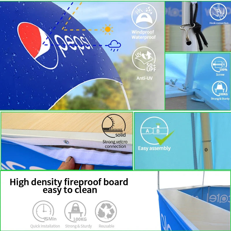 Custom Hexagonal Glamping Tent – Luxury Branded Dome