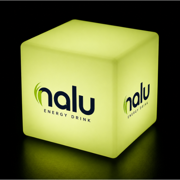 LED Cube with adaptable Light - Nalu 30 x 30cm