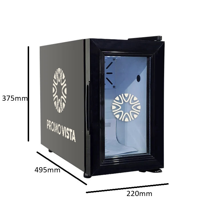 Custom Vertical Fridge – Perfect for Beverages & Dairy (220x495x375 mm), Capacity 8L