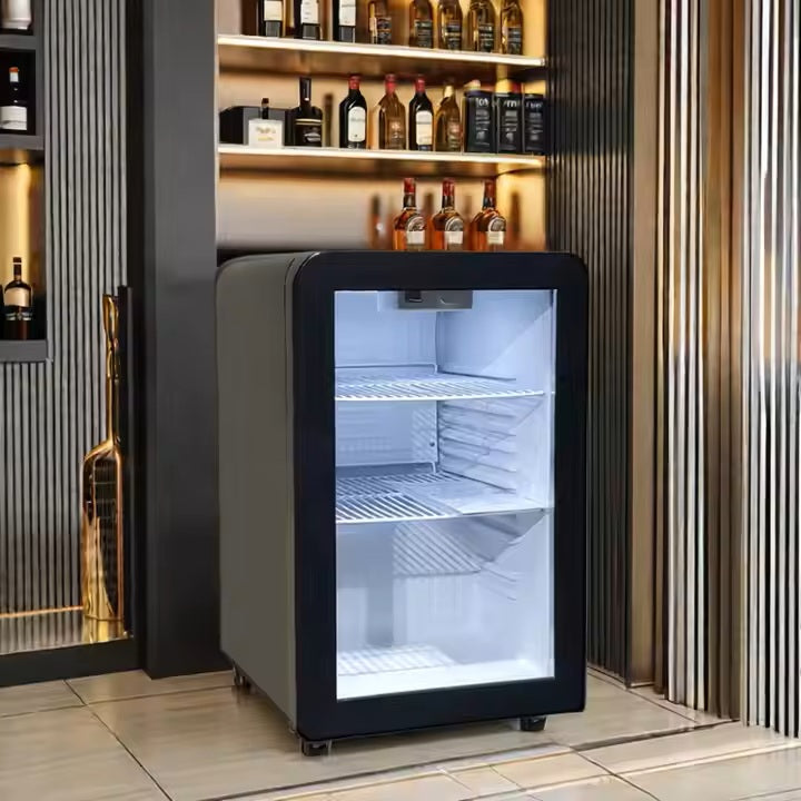 Branded Counter Top Cooler – Customizable Display Fridge (447x467x680 mm), Capacity 68L