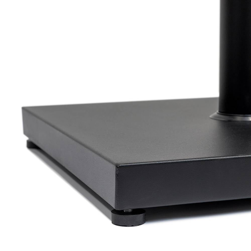 Parasol base steel plate 17 kg, angled view