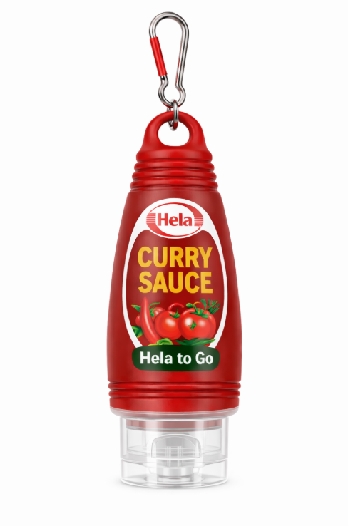 QUOTE: Hela Spice Keychain Bottle 50-60ml Plastic