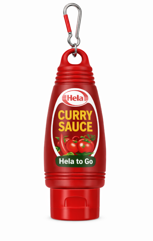 QUOTE: Hela Spice Keychain Bottle 50-60ml Plastic