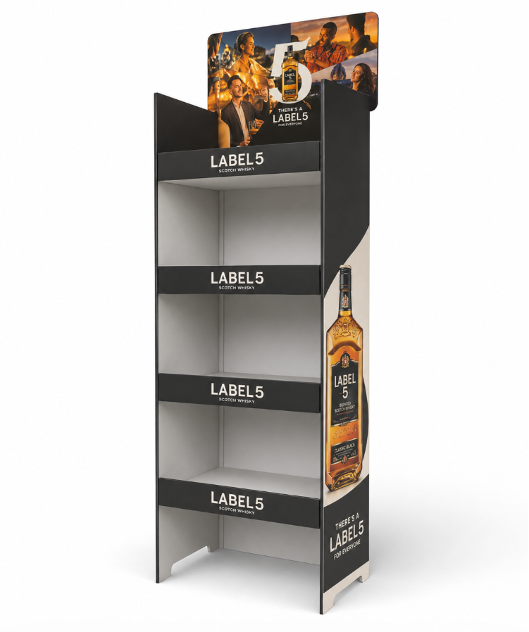 QUOTE: Label 5 Display Stand