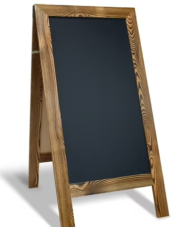 QUOTE: Earth Water - Wooden Chalkboard