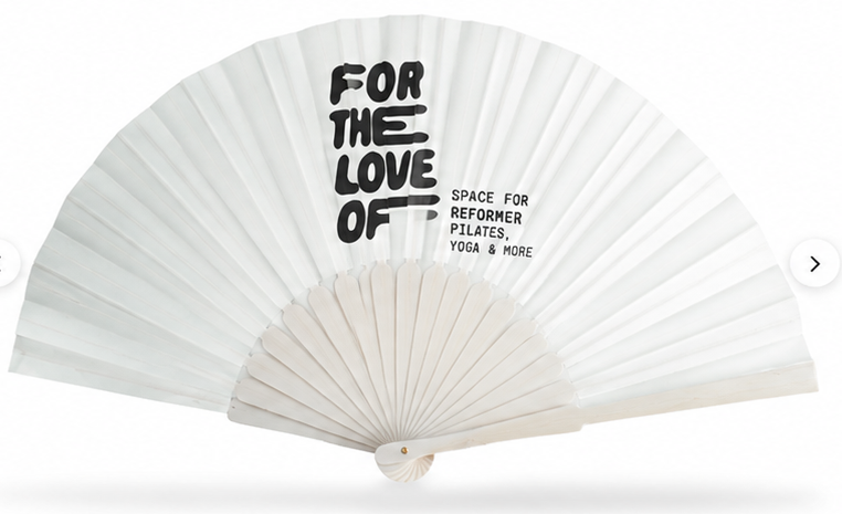 QUOTE: FOR THE LOVE Hand Fan