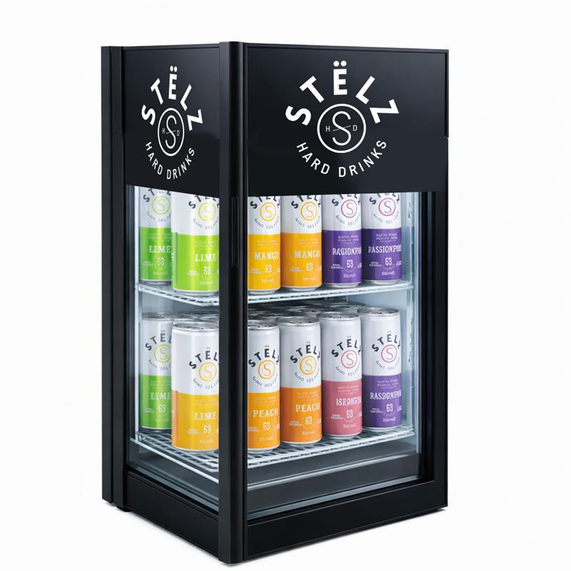 Quote: Transparent Mini Fridge 360 59L