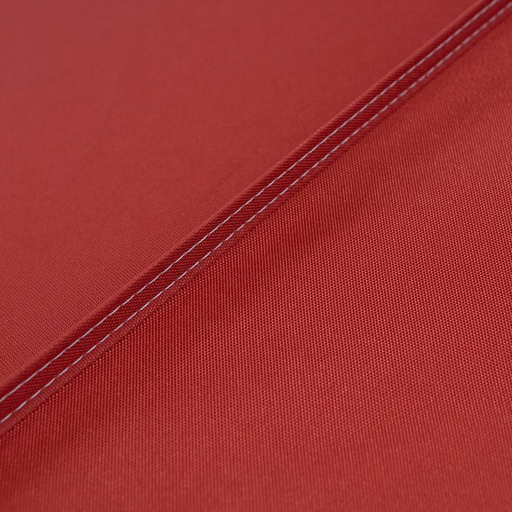 Waterproof event tent canopy with sealed stitched seam