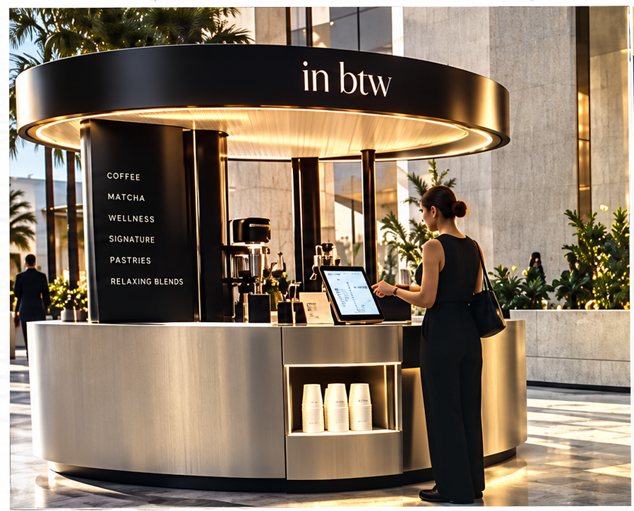 Quote: Coffee & Beverage Kiosk – 3 × 2 Metres