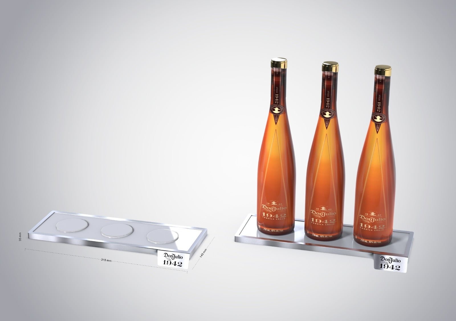 QUOTE: 3 Bottles Glorifier Diageo / Don Julio