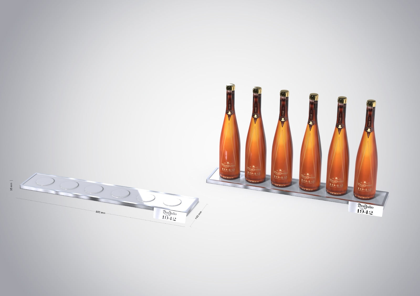 QUOTE: 6 Bottles Glorifier Diageo / Don Julio