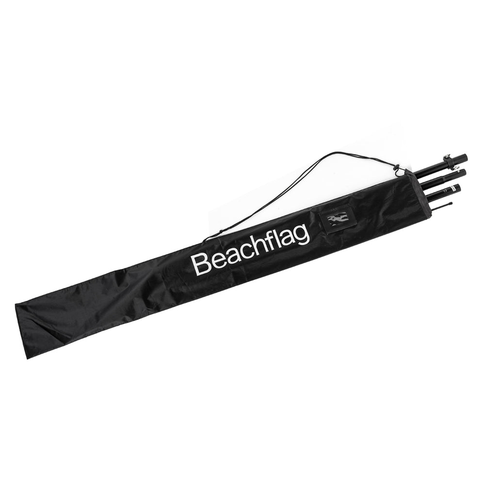 Custom Printed Beach Flag Alu Square 240 cm Total Height — view 6
