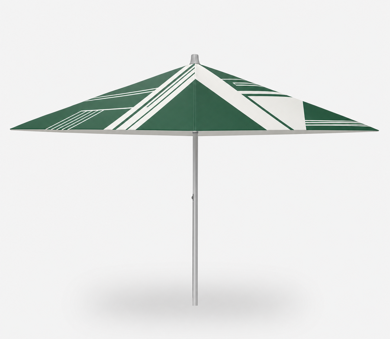 Product accurate custom printed bar parasol without frills mockup