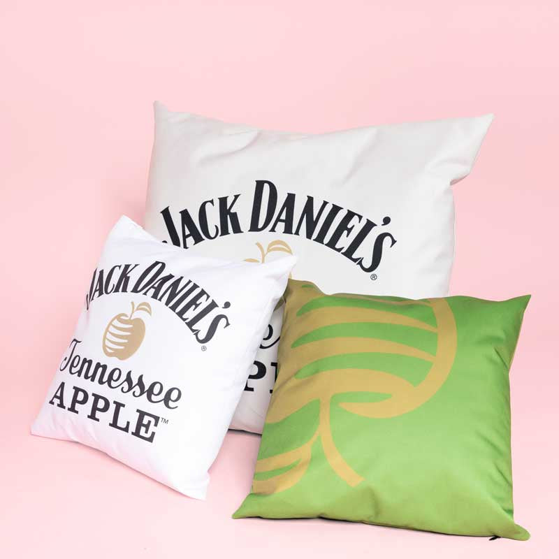 Custom printed cushion 40 x 40 cm