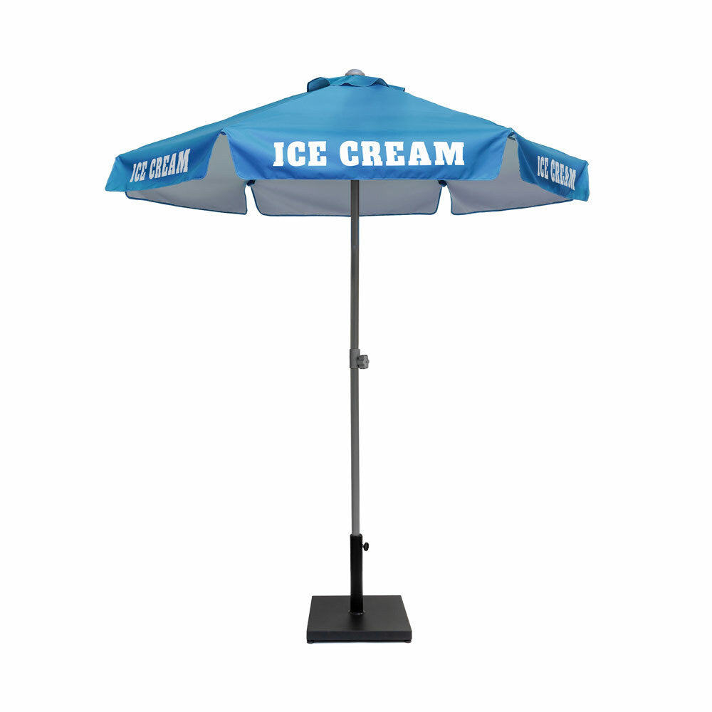 Custom Printed Square Hospitality Parasol 2 × 2 m with Base — image 1