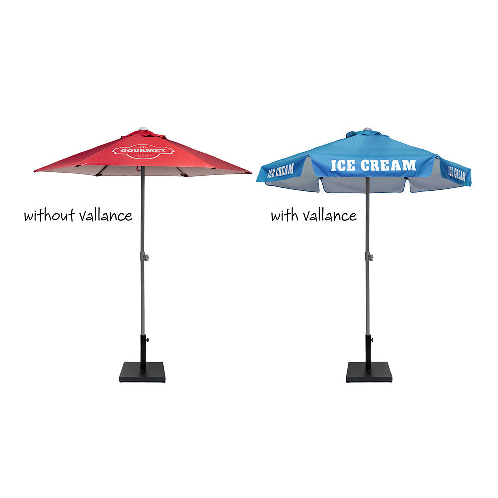 Custom Printed Square Hospitality Parasol 2 × 2 m with Base — image 3