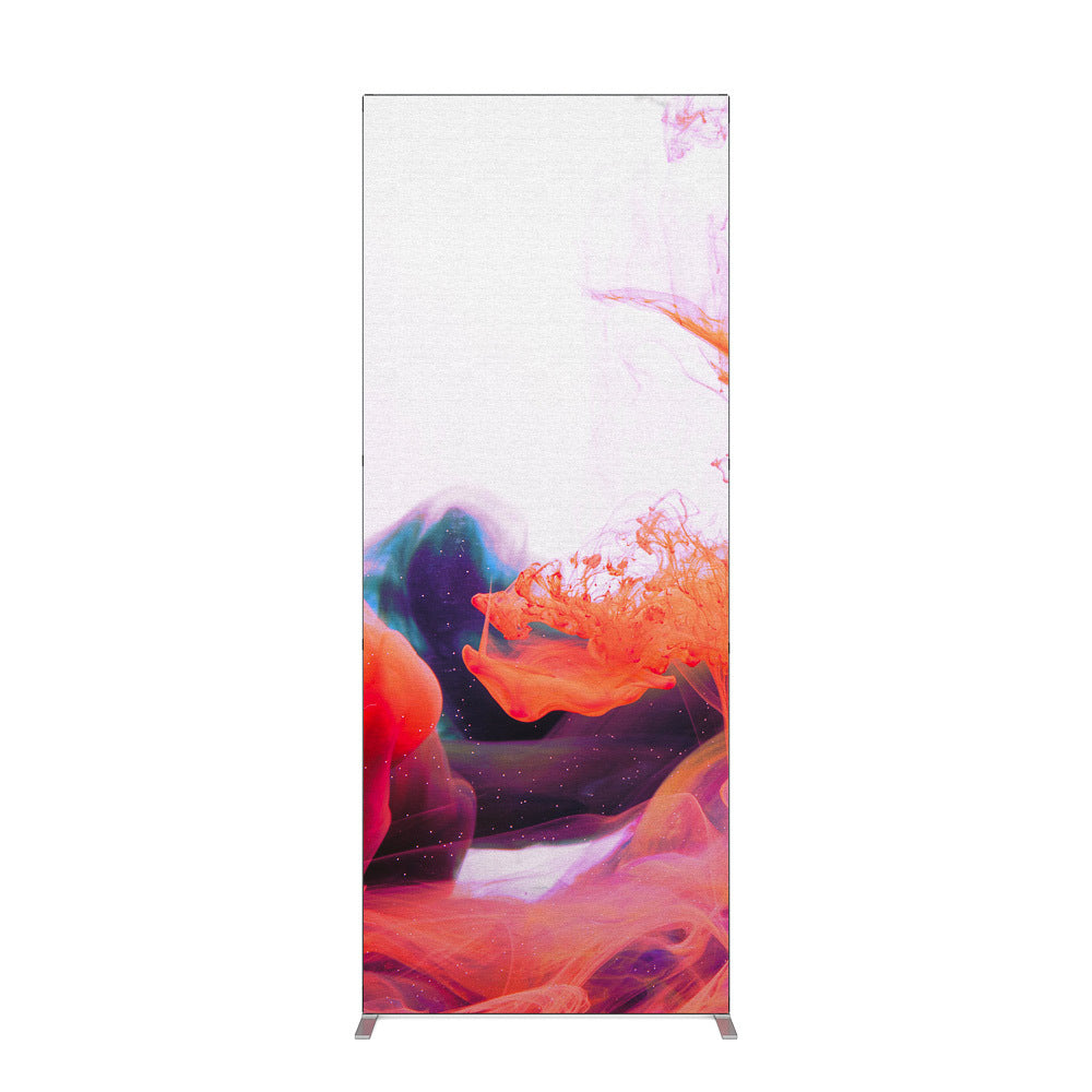 Custom Printed FlexFrame Wall Set 100 x 250 cm Silver (incl. Extension Set 50 cm) — view 2