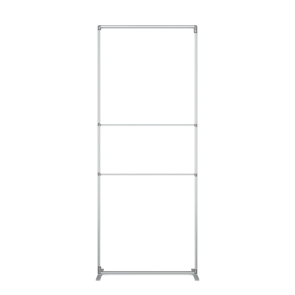 Custom Printed FlexFrame Wall Set 100 x 250 cm Silver (incl. Extension Set 50 cm) — view 4