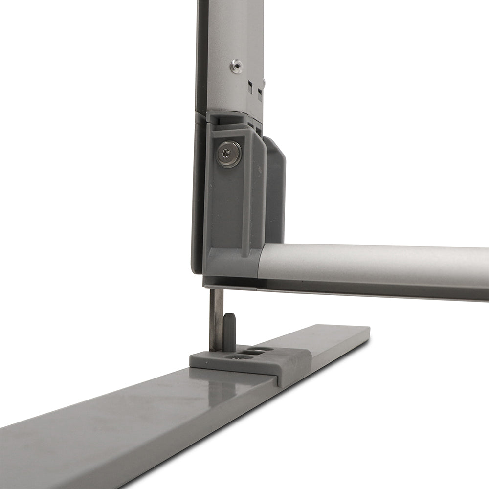 Custom Printed FlexFrame Wall Set 100 x 250 cm Silver (incl. Extension Set 50 cm) — view 6