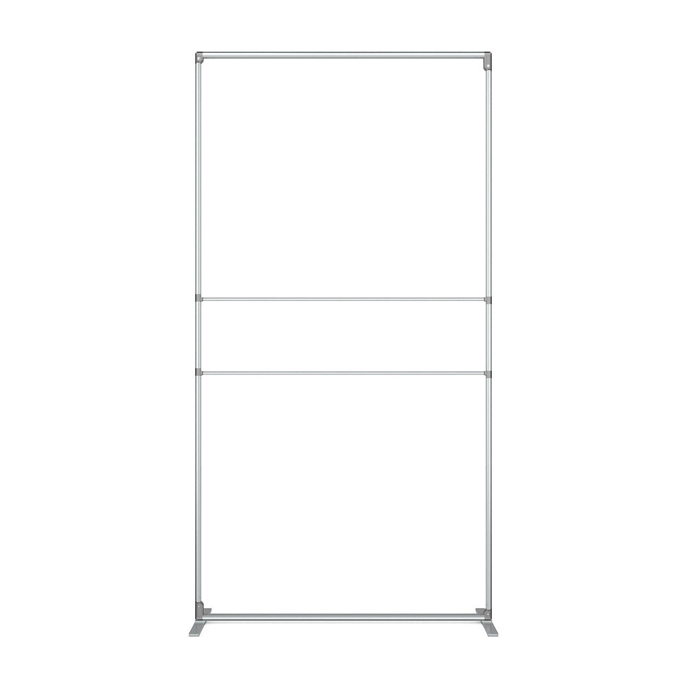 Custom Printed FlexFrame Wall Set 120 x 230 cm Silver (incl. Extension Set 30 cm) — view 4