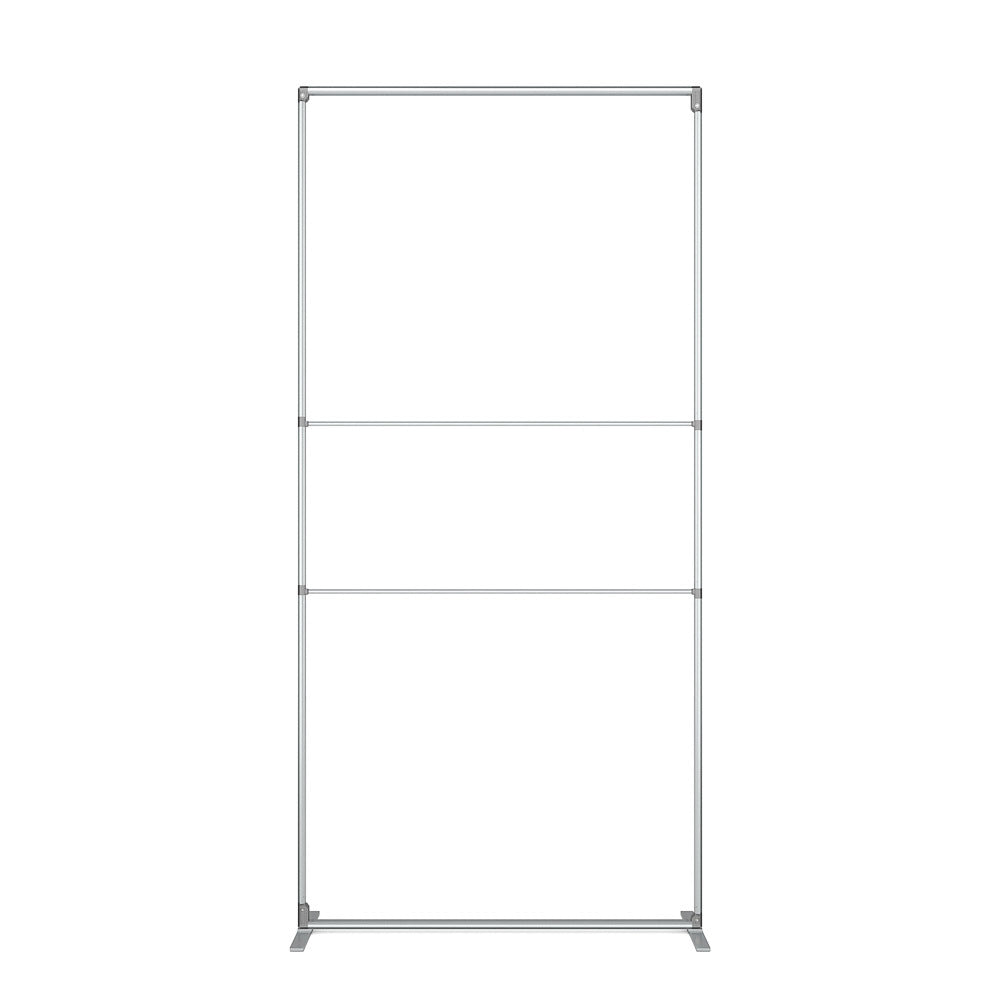 Custom Printed FlexFrame Wall Set 120 x 250 cm Silver (incl. Extension Set 50 cm) — view 4