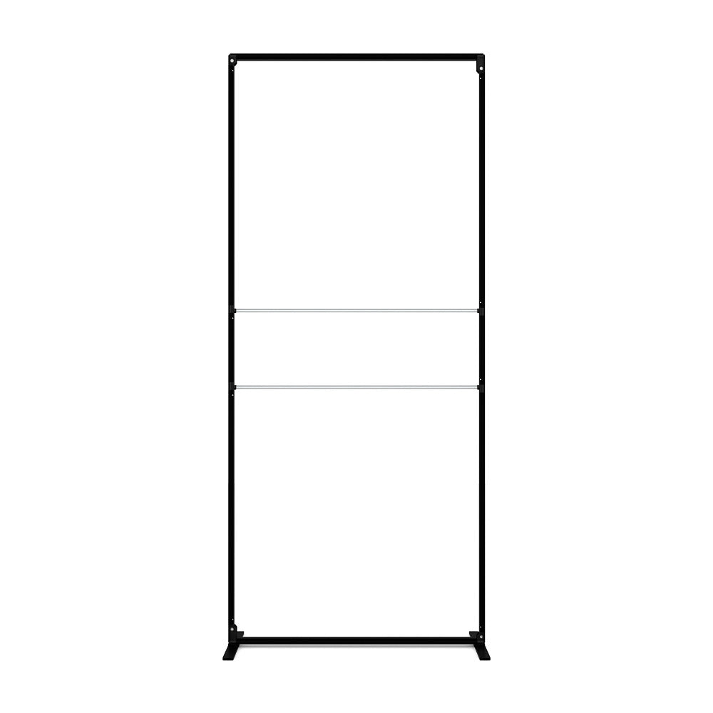 Custom Printed FlexFrame Wall Set 100 x 230 cm Black (incl. Extension Set 30 cm) — view 4