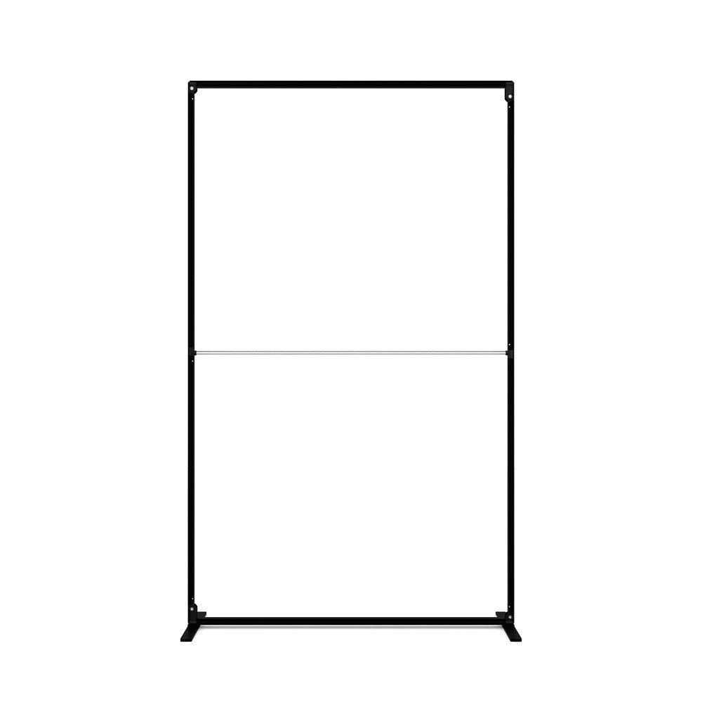 Custom Printed FlexFrame Wall Set 120 x 200 cm Black — view 4