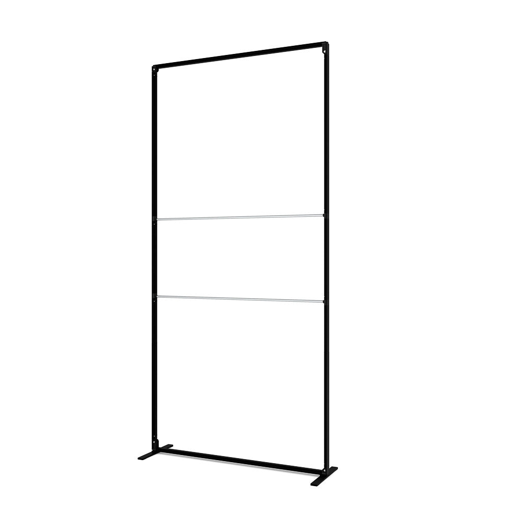 Custom Printed FlexFrame Wall Set 120 x 250 cm Black (incl. Extension Set 50 cm) — view 3