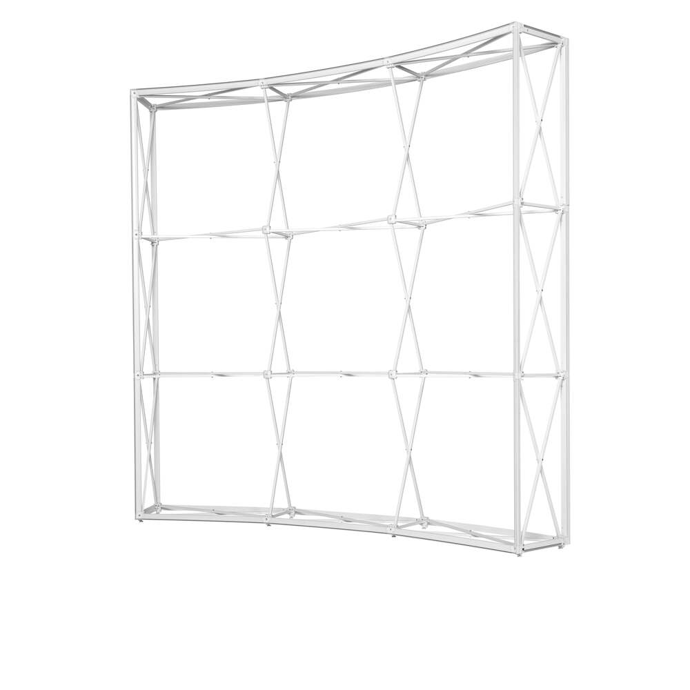 Custom Printed Pop-Up Impress Curved 3 x 3 — view 2