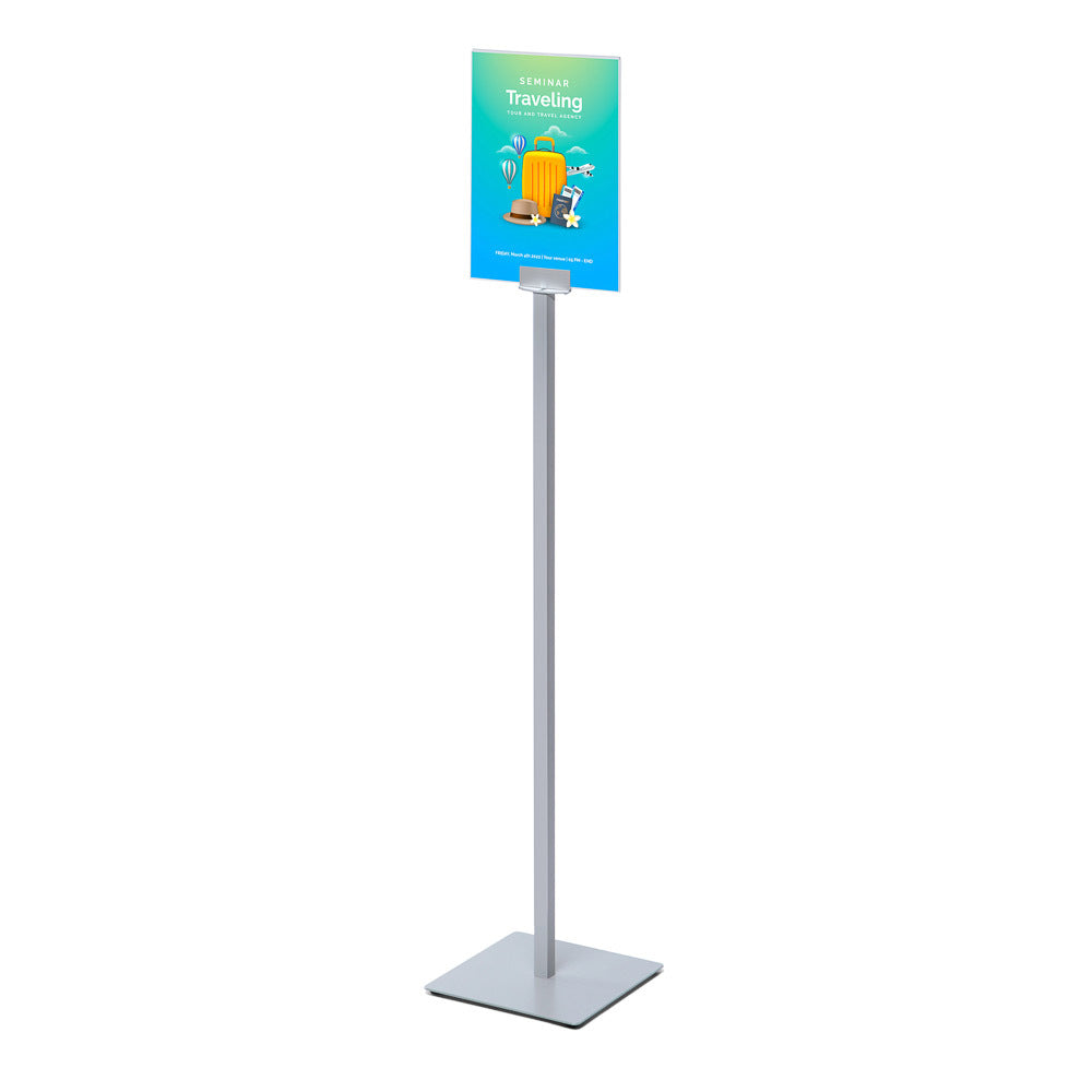 Custom Printed Info Post Design Slim Leaflet Holder Display A4