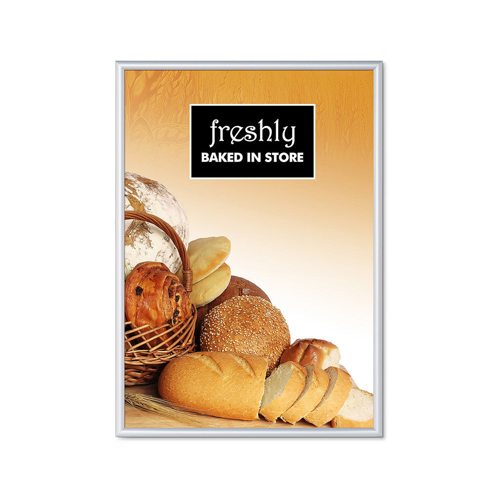 Custom Printed 25 mm Snap Frame Mitred Corners 70 x 100 cm Fire Rated B1