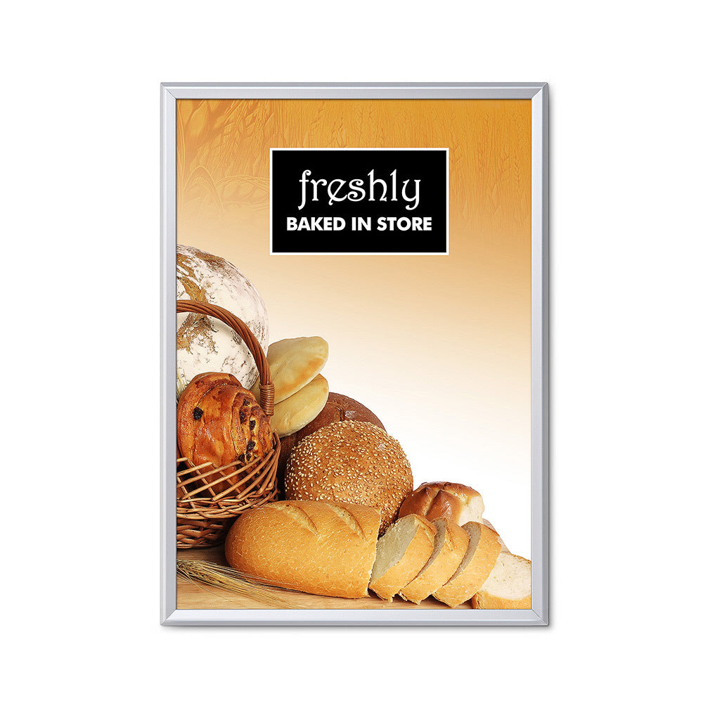 Custom Printed 32 mm Snap Frame Mitred Corners 70 x 100 cm Fire Rated B1