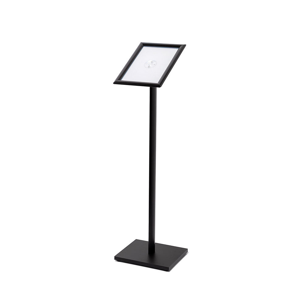Custom Printed Menu Board Design Standard Black 25 mm Mitred Corners A4 — view 2