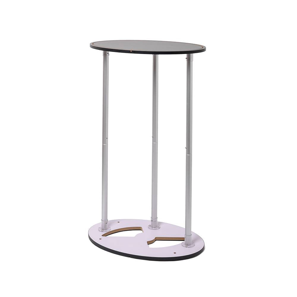 Uncovered frame of the slim oval fabric counter