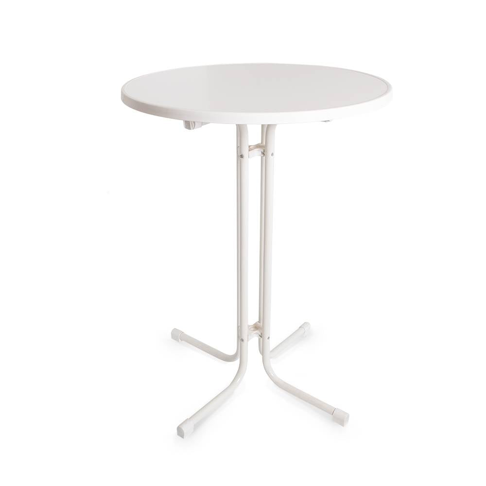 Custom Printed Stretch Cover for Round Standing Table – compatible table