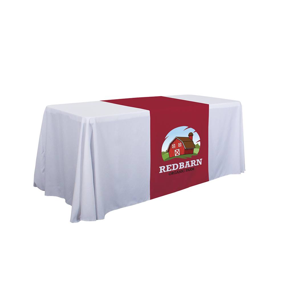 Custom Printed Table Runner – narrow example