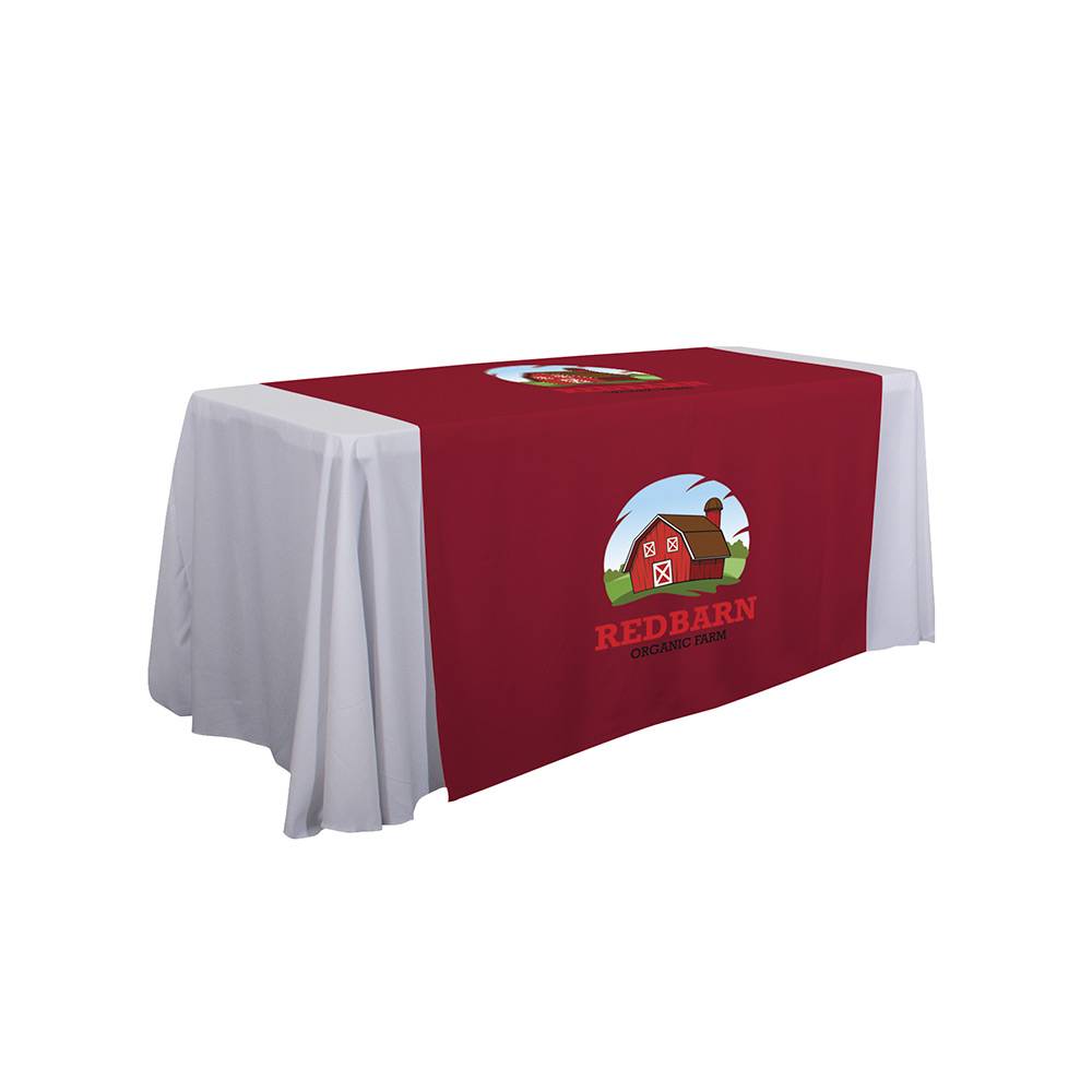 Custom Printed Table Runner – wide example