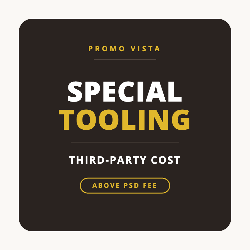 Special Tooling / Third-Party Cost — Promo Vista