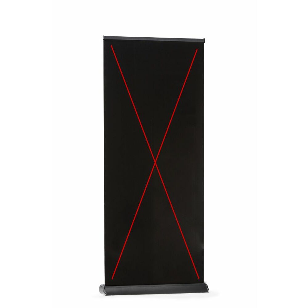 Custom Printed Roll-Banner Premium Black 85 x 160-220 cm — view 3