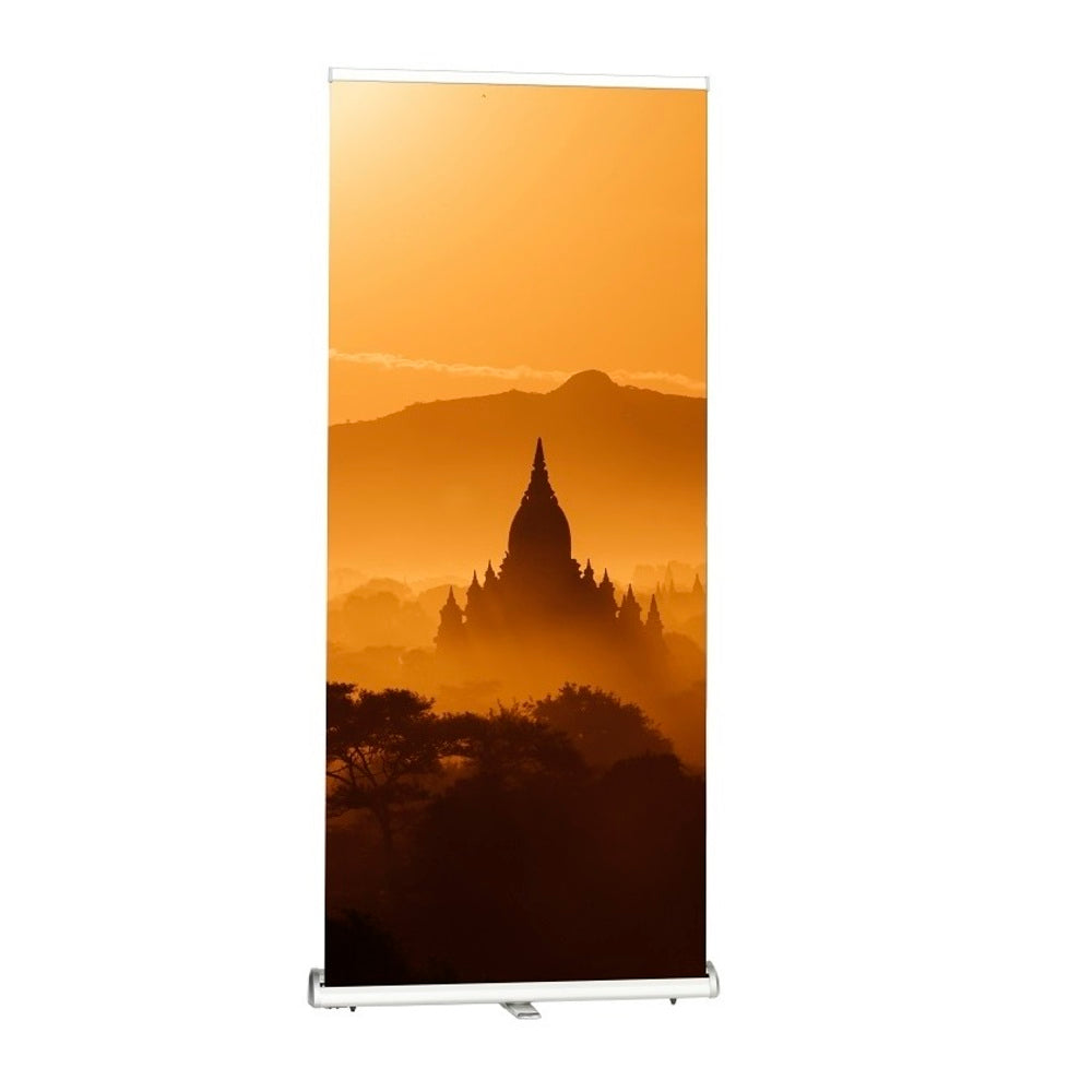 Custom Printed Roll-Banner Triangle 85 x 220 cm 1 Foot — view 2