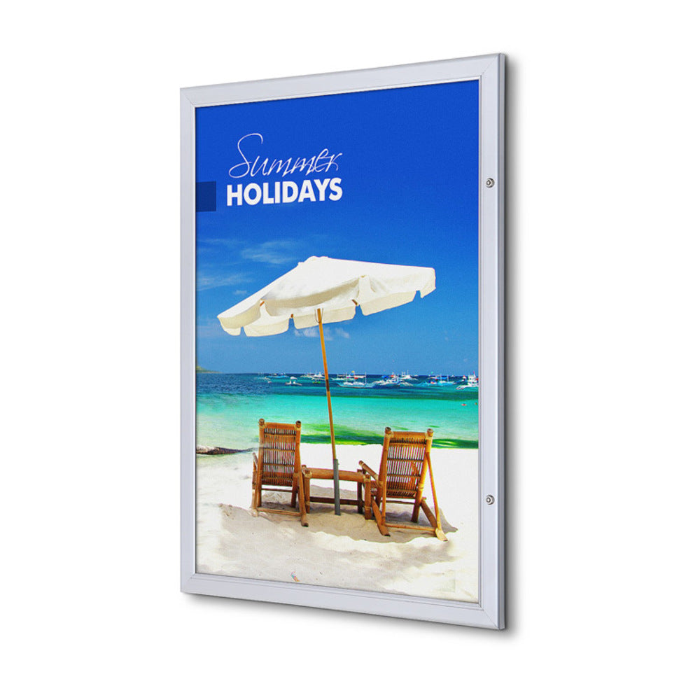 Custom Printed Lockable Poster Case Economy A1