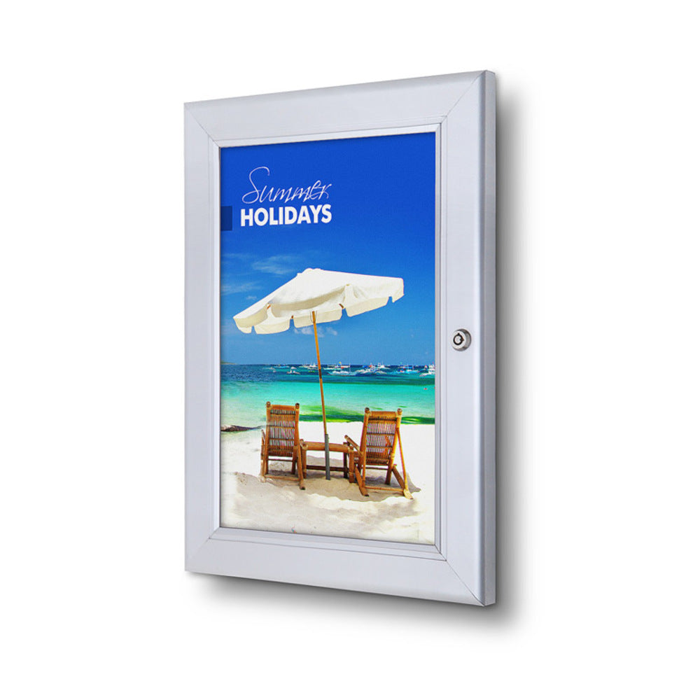 Custom Printed Lockable Poster Case Economy A4