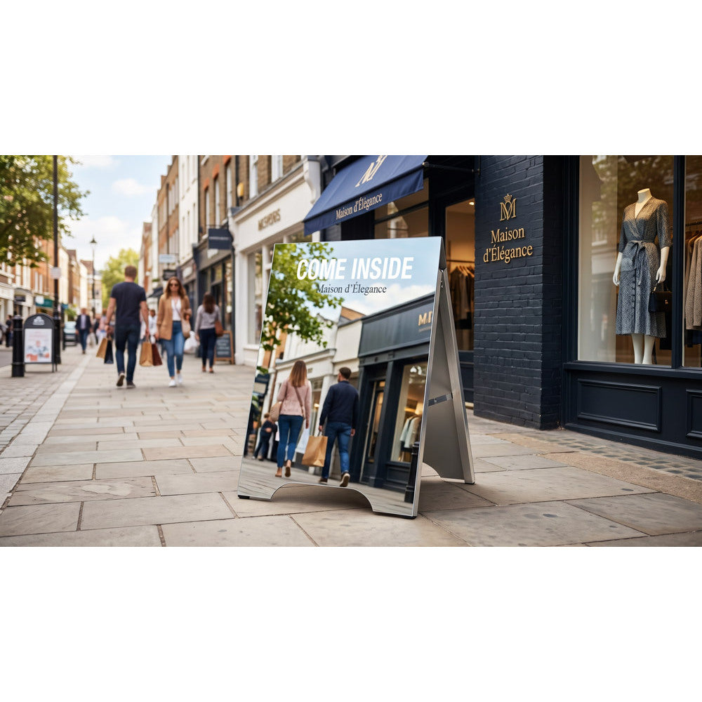 Mirror Pavement Sign 50 × 70 cm — view 12