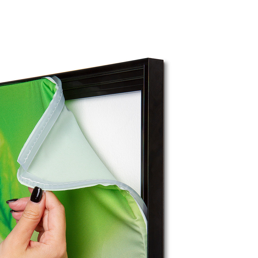 Custom Printed Fabric Frame Elegent Black A1 — view 3