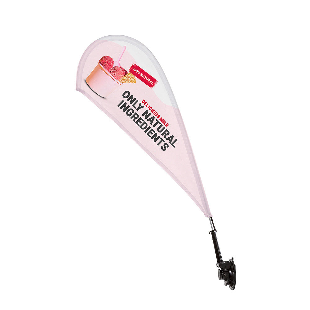 Custom Printed Window Flag — view 3