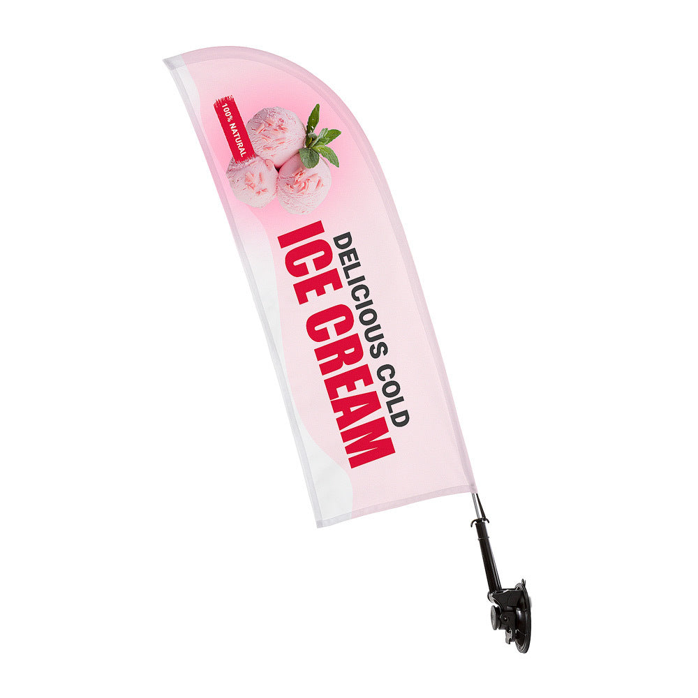 Custom Printed Window Flag — view 5