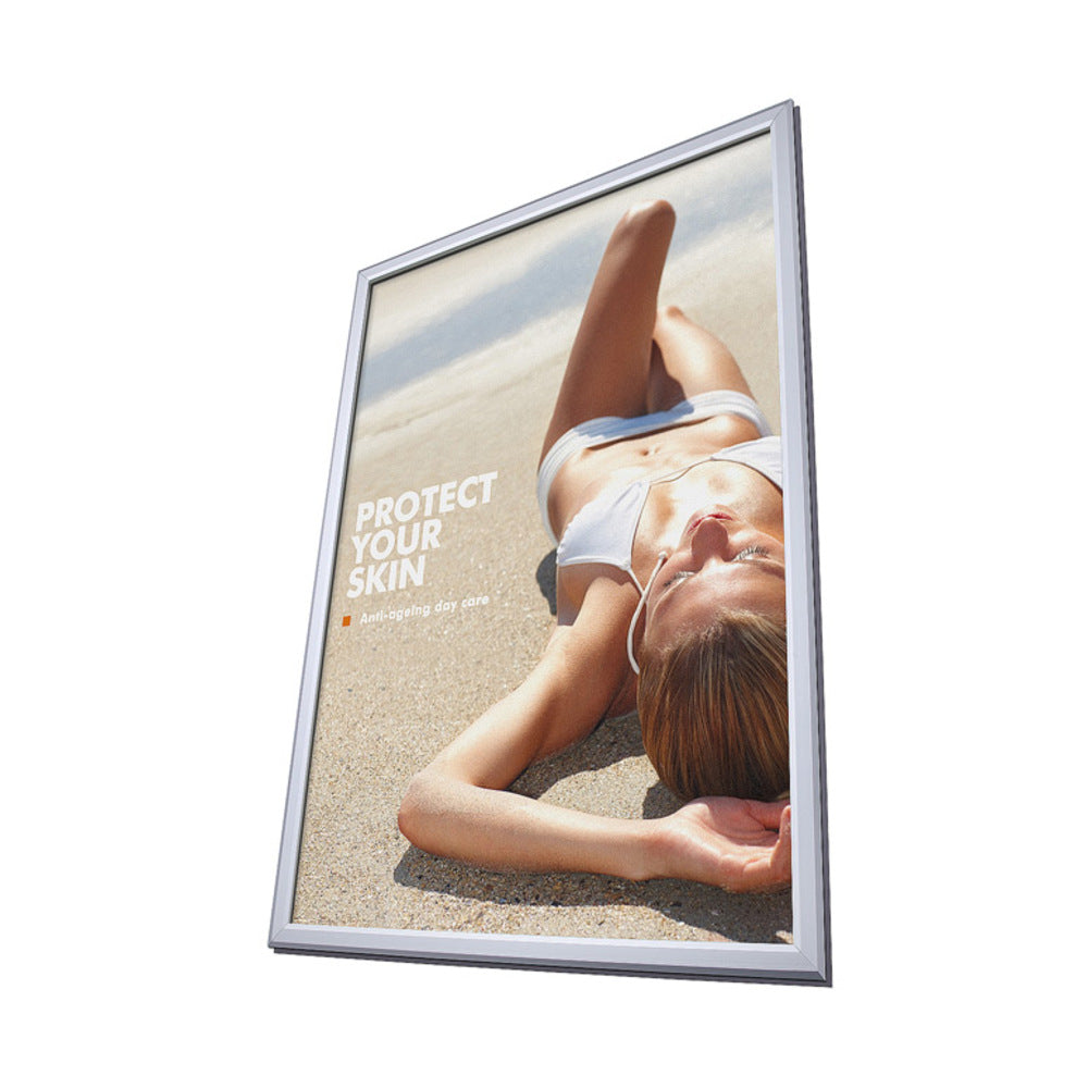 Custom Printed Window Snap Frame 25 mm Mitred Corners A2