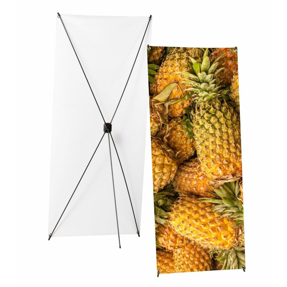 Custom Printed X-Banner Budget 80 x 180 cm