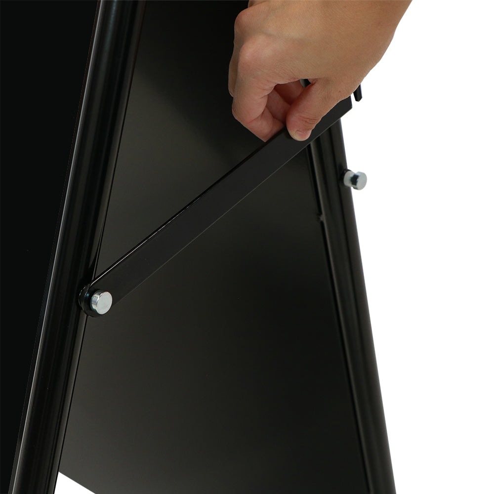 Custom Printed A-Board Elegant Steel 50x70 — view 5