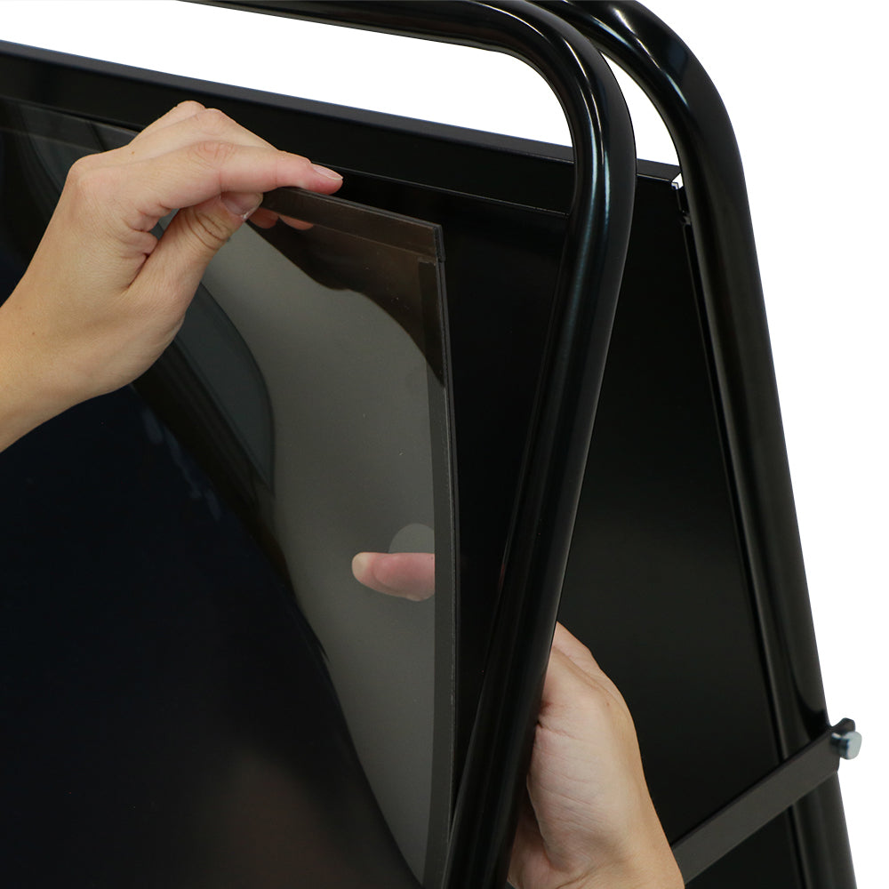Custom Printed A-Board Elegant Steel 50x70 — view 6